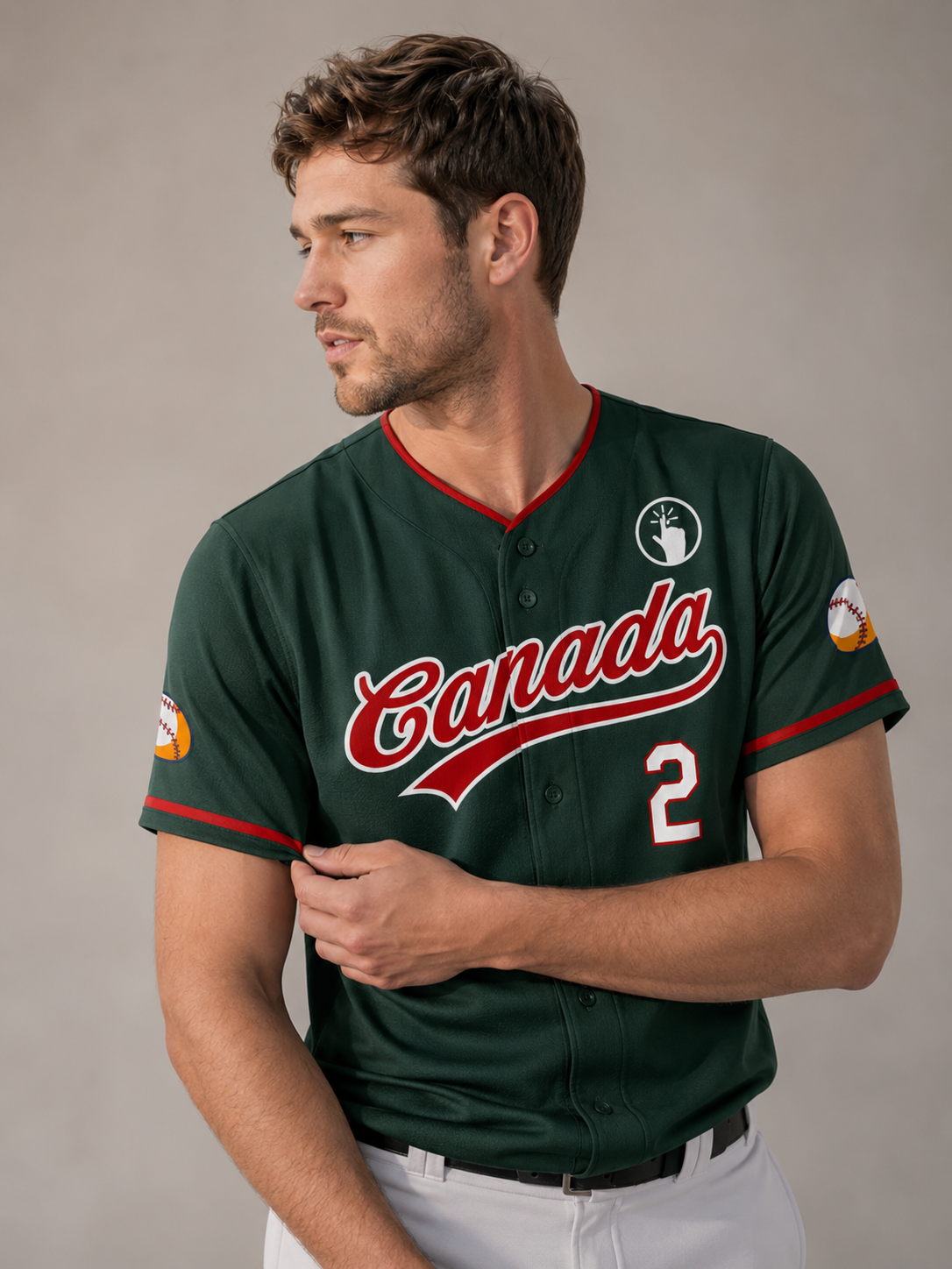 Custom baseball jersey